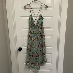 Anna Grace MIDI Floral Dress
